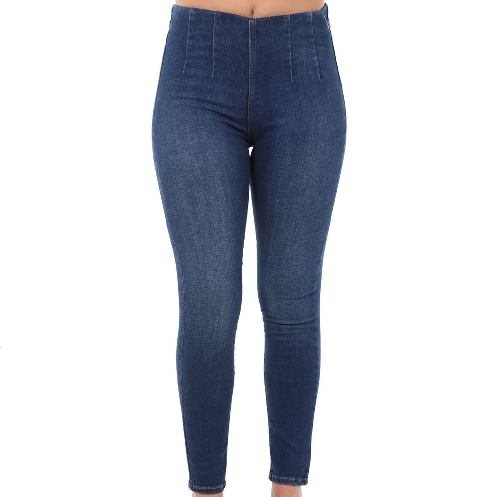 Free People High Waist Jean Jegging Size 27
